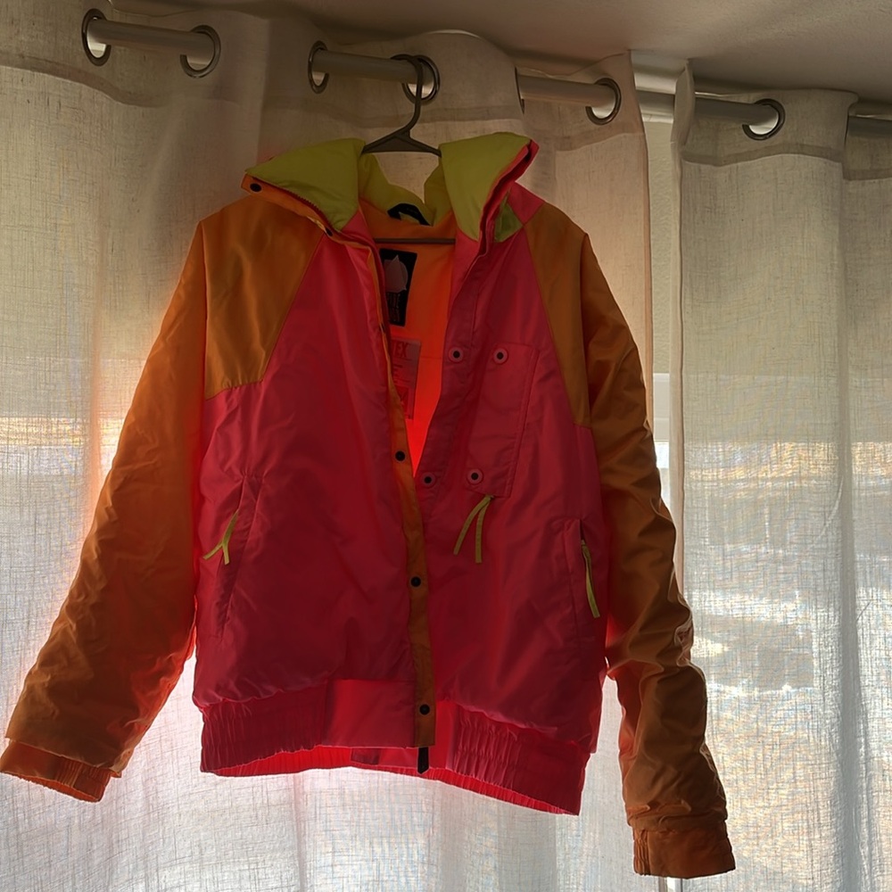 GORE-TEX winter jacket. Colorful and so so warm!